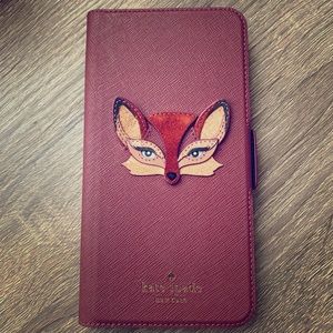 Kate Spade iPhone 8 Plus Fox Case